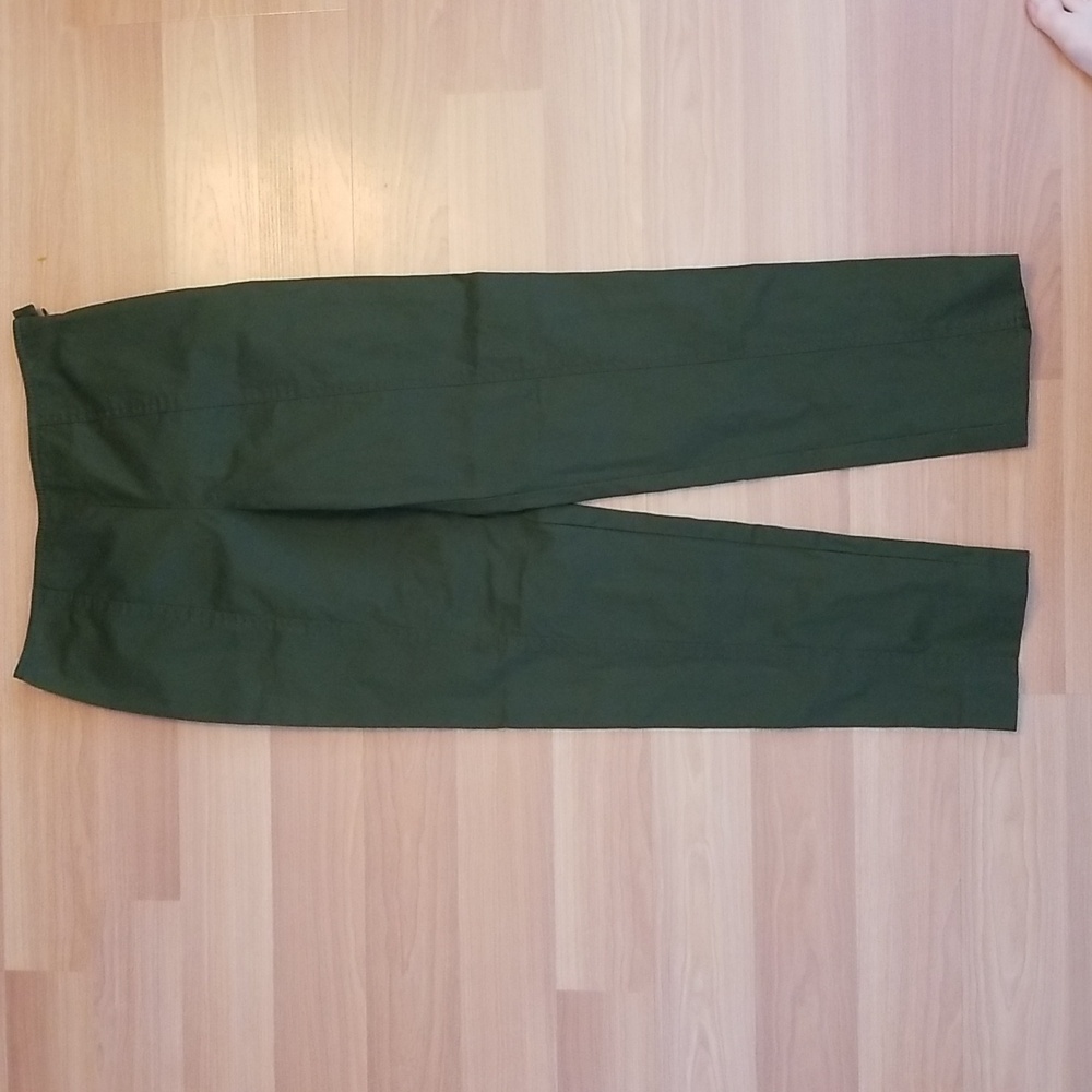 Eccoci Green Side-Zip Pants Size 4